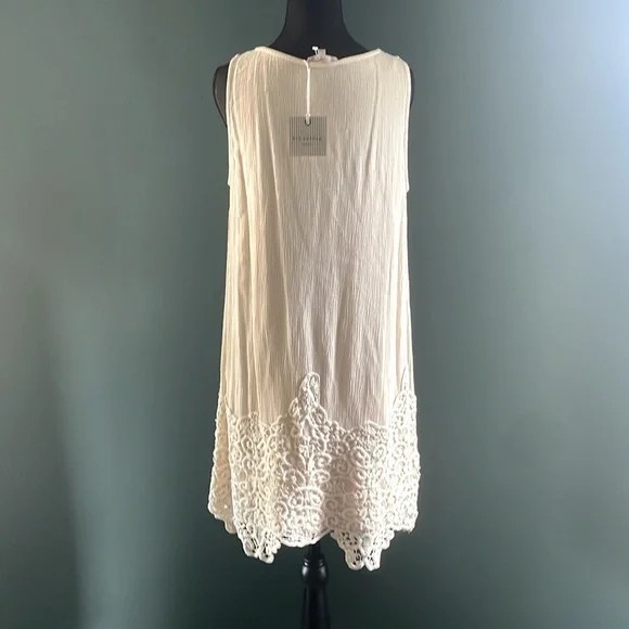 Blu Pepper Cream Lace Detail dress - Picture 6 of 7